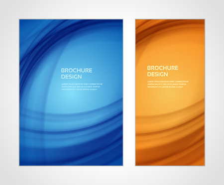 Brochure business design template or banner  Abstract background  のイラスト素材
