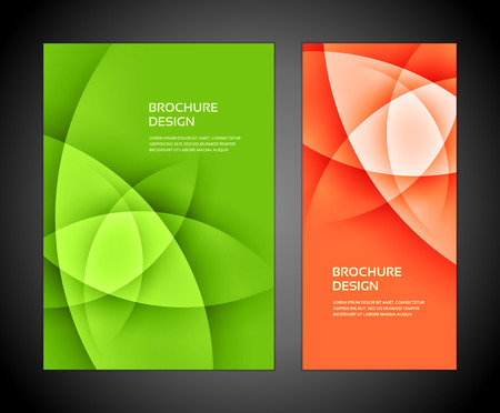 Brochure business design template or banner  Abstract vector background  のイラスト素材
