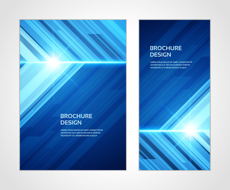 Brochure business design template or banner  Abstract vector background  のイラスト素材