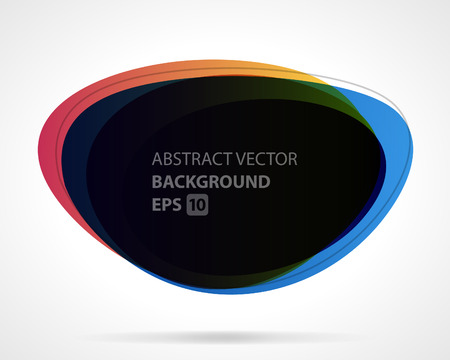 Abstract speech bubble vector backgroundのイラスト素材