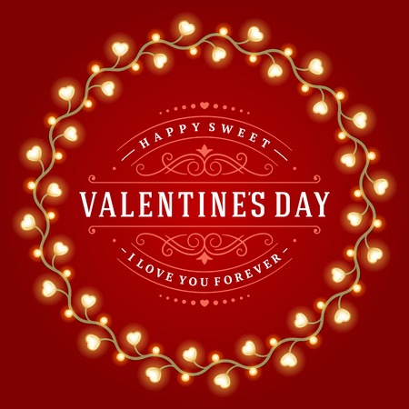 Happy Valentines Day vector backgroundのイラスト素材