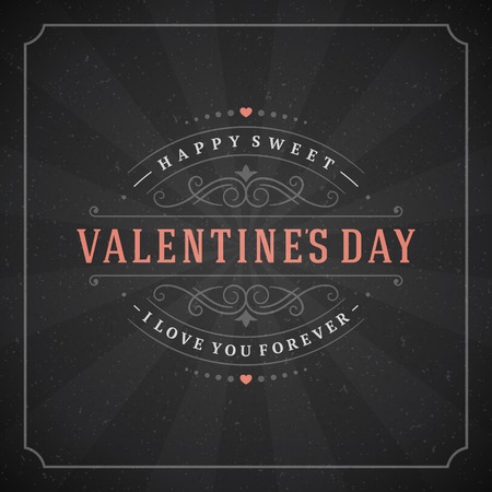Happy Valentines day vector backgroundのイラスト素材