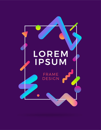 Cover modern abstract design template.のイラスト素材