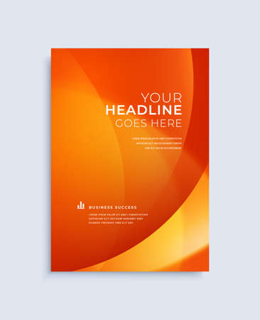 Modern abstract cover design template. Vector illustrationのイラスト素材