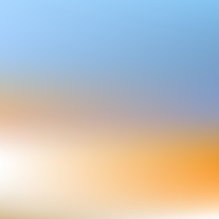 gentle pastel background blue and peach transition from cold to warmの写真素材