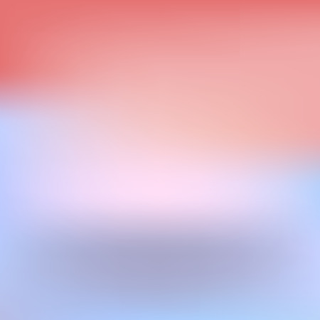 gentle pastel background blue and pink transition from cold to warm soft blue mixed with soft pastel orange - abstract watercolor texture dawn skyの写真素材