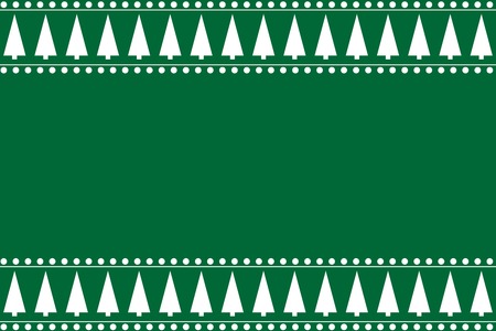 green seamless with winter design christmas treeのイラスト素材