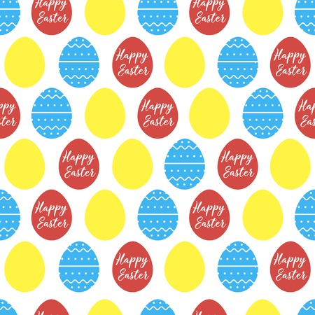 Festive background with eggs for decor, packaging, design. Vector background eggs easter.のイラスト素材