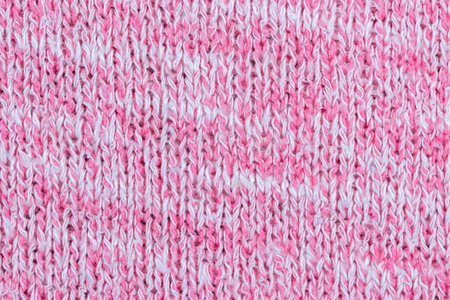 Texture of knitted pink sweater.の写真素材