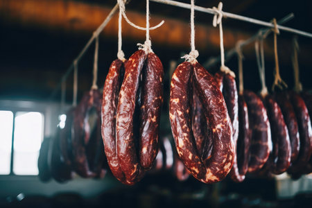 Sausage crafting mastery: quality meat delicacies.の素材