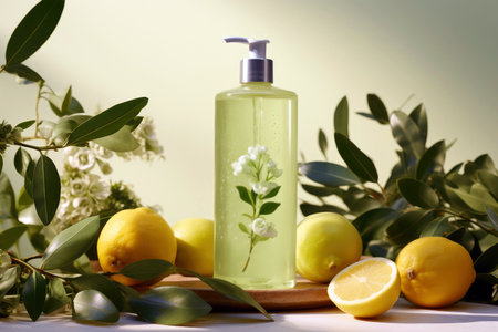 Citrus shower gel for a refreshing body care.の素材