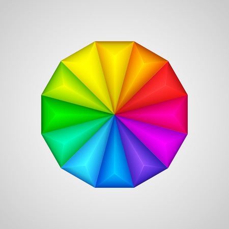 3d triangular background. Vector illustrationのイラスト素材