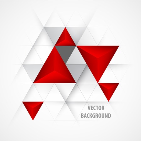 Infographics Abstract background  3d triangle. Vector illustrationのイラスト素材