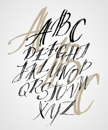 The original alphabetのイラスト素材