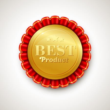 Best product icon. Label Vector illustrationのイラスト素材