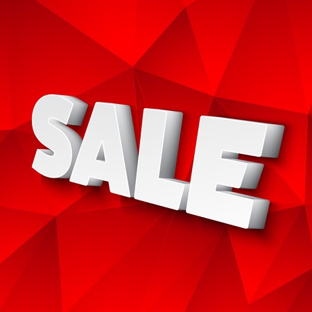 The Word Sale. Vector illustrationのイラスト素材