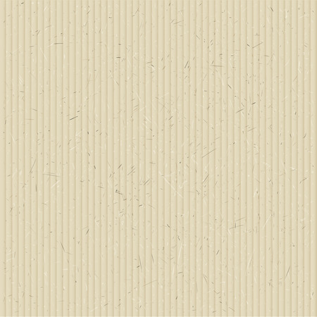The texture of corrugated cardboard. Vector illustration のイラスト素材