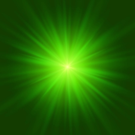 Abstract green glowing background. のイラスト素材