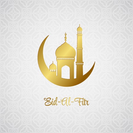 Eid Al Fitr. Eid Mubarak. Vector background EPS 10のイラスト素材