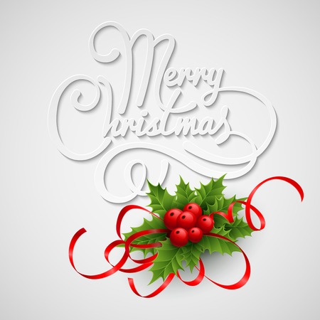 Christmas greeting cardのイラスト素材