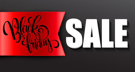 Black friday sale design template. Vector illustration EPS 10のイラスト素材