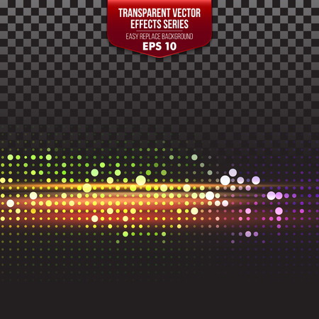 Transparent Effects Series. Easy replacement of the backgroundのイラスト素材