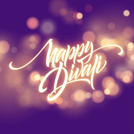 Happy Diwali Festival Bright.のイラスト素材