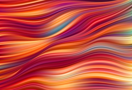 Modern colorful flow poster. Wave Liquid shape in blue color background. Art design for your design project. Vector illustration EPS10の写真素材