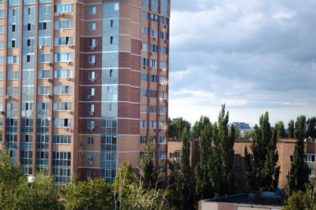 residential building in the cityの写真素材