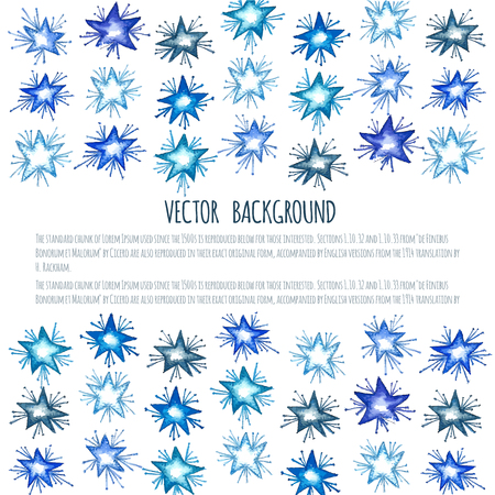 Christmas background with star element. New Year card with place for your text.のイラスト素材