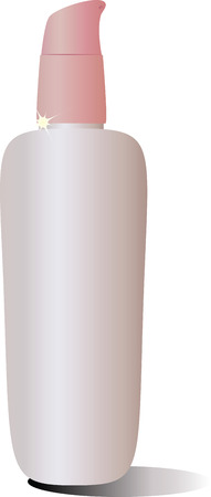 Isolated Cosmetic on a white background. のイラスト素材