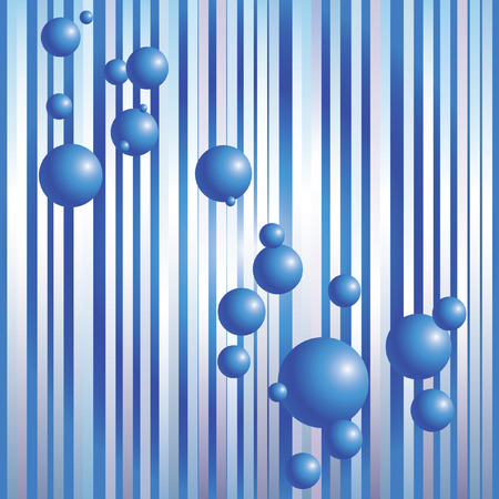 Abstract background with balls.のイラスト素材