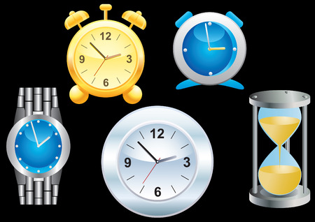 Clock.のイラスト素材