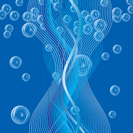 background with bubbles.のイラスト素材