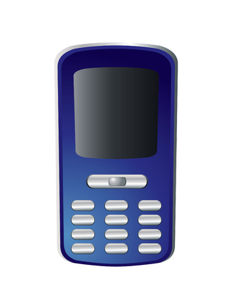 mobile phone.のイラスト素材