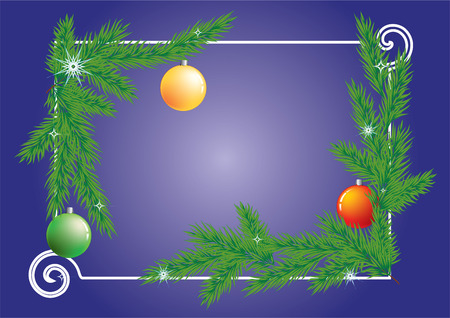 Christmas frameのイラスト素材
