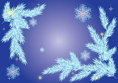 Christmas frameのイラスト素材