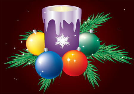 Christmas Arrangementのイラスト素材