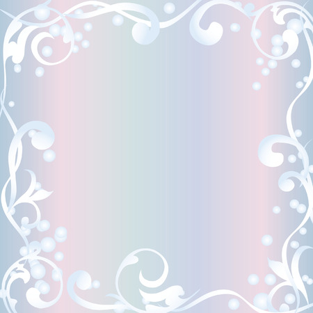 Winter frame.のイラスト素材