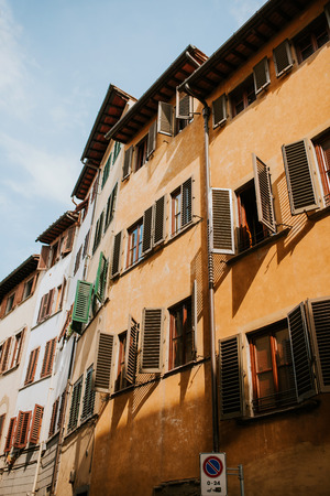 Streets of Florence, Italyの写真素材