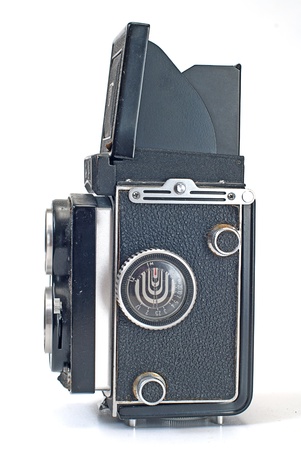 Still life with antique camera の写真素材