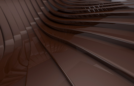 Abstract Dark brown Shiny Metallic Backgroundの写真素材