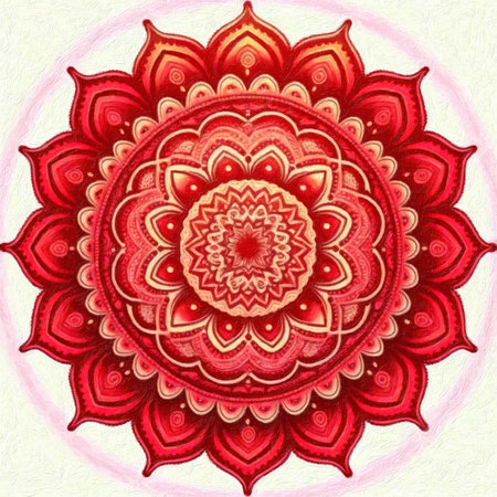 Mandala. Ethnic decorative elements. Hand drawn background. Indian motifs.の素材