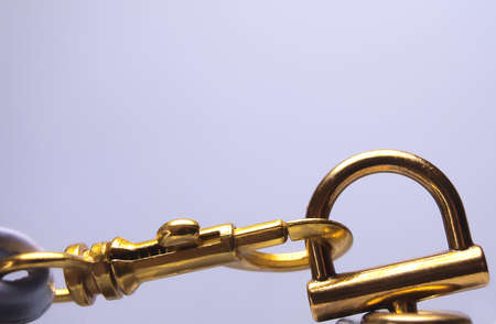 Design of the bag hanger is made of metalの写真素材