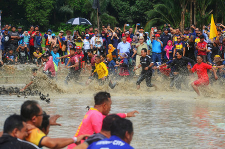 MALAYSIA, The 2022 Negeri Sembilan Ngoca Festival event held at the Terachi Cultural Village, Kuala Pilah, on December 10, 2022のeditorial素材
