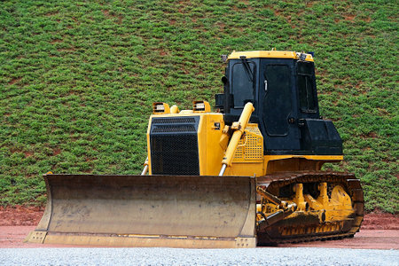Powerful bulldozers over difficult paths with good grip on the ground and allowing the machine to...