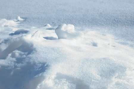 The snow texture, blue natural abstract backgroundの写真素材