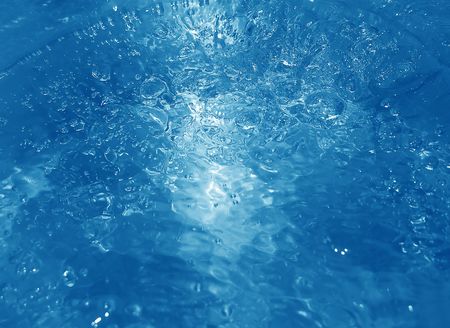 Water texture. Abstract blue backgroundの写真素材