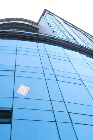 Office building on white background. Saint-Petersburg city. の写真素材