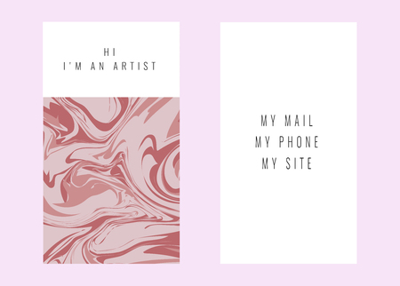 Business cards with marble texture. design for cover, banner, invitation, wedding, card Branding and identity Vector.のイラスト素材